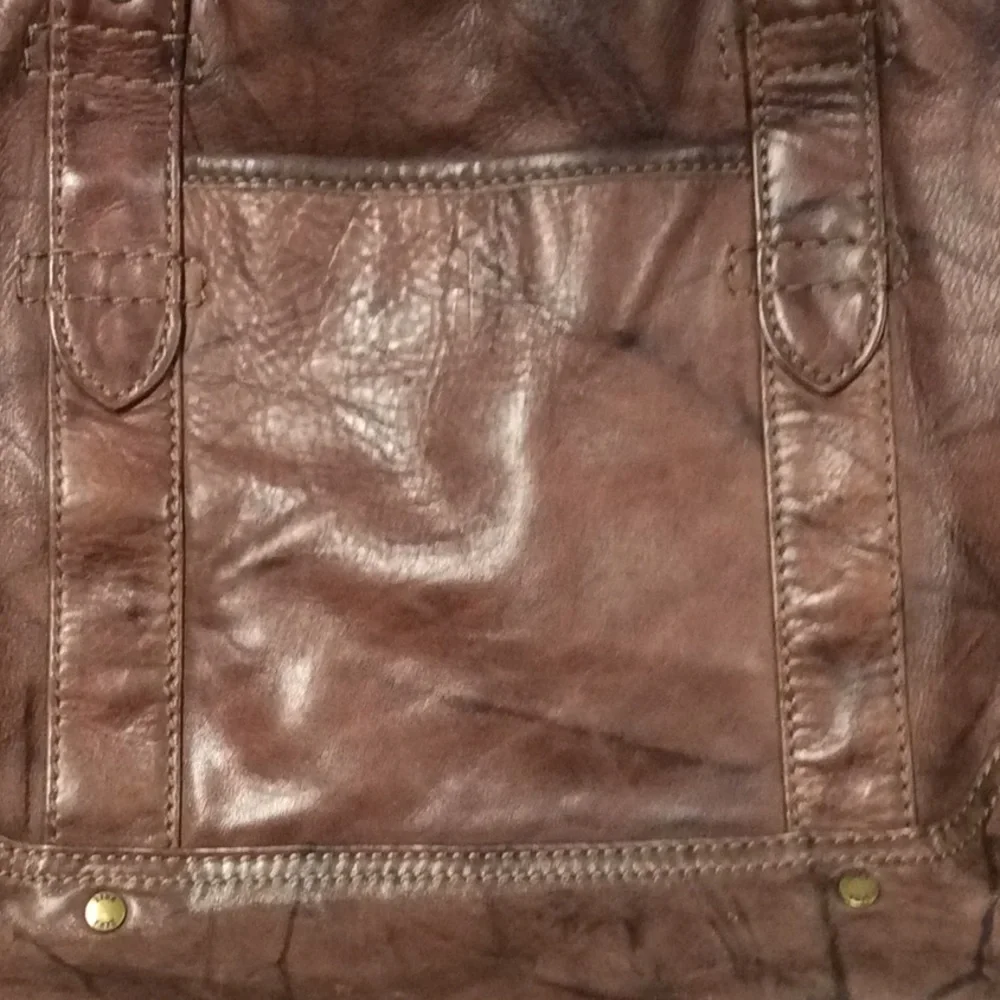 Vintage Frye Campus Shop Tote - Picture 9 of 11